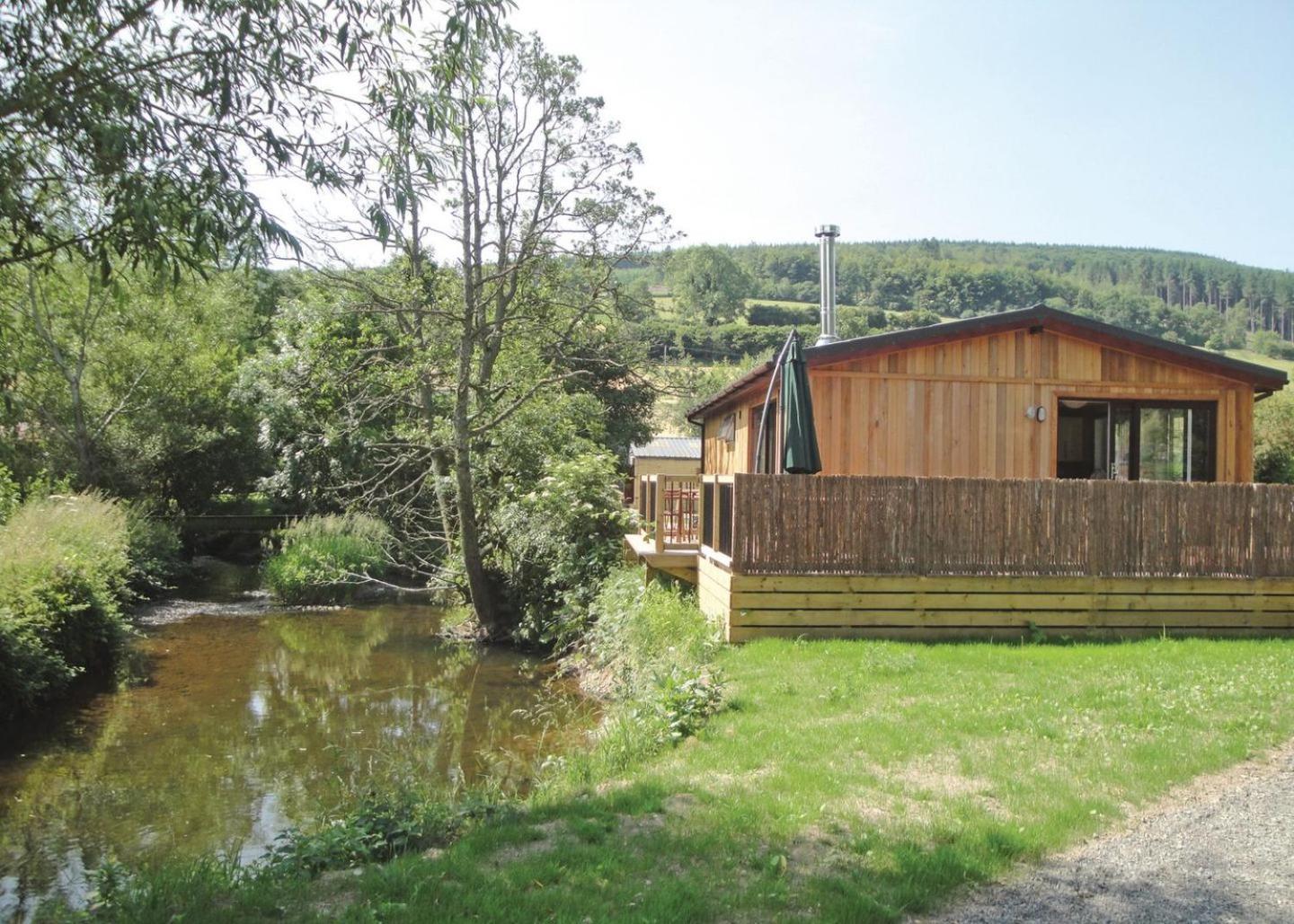 Clun Valley Lodges Clunton Zewnętrze zdjęcie